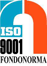Logotipo de la certificación ISO 9001 de FONDONORMA